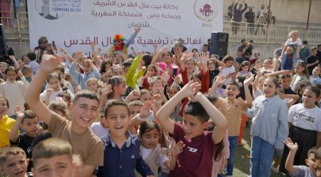 ألعاب وألوان وفرح.. مبادرة لـ"بيت مال القدس" تعيد أجواء العيد لأطفال القدس